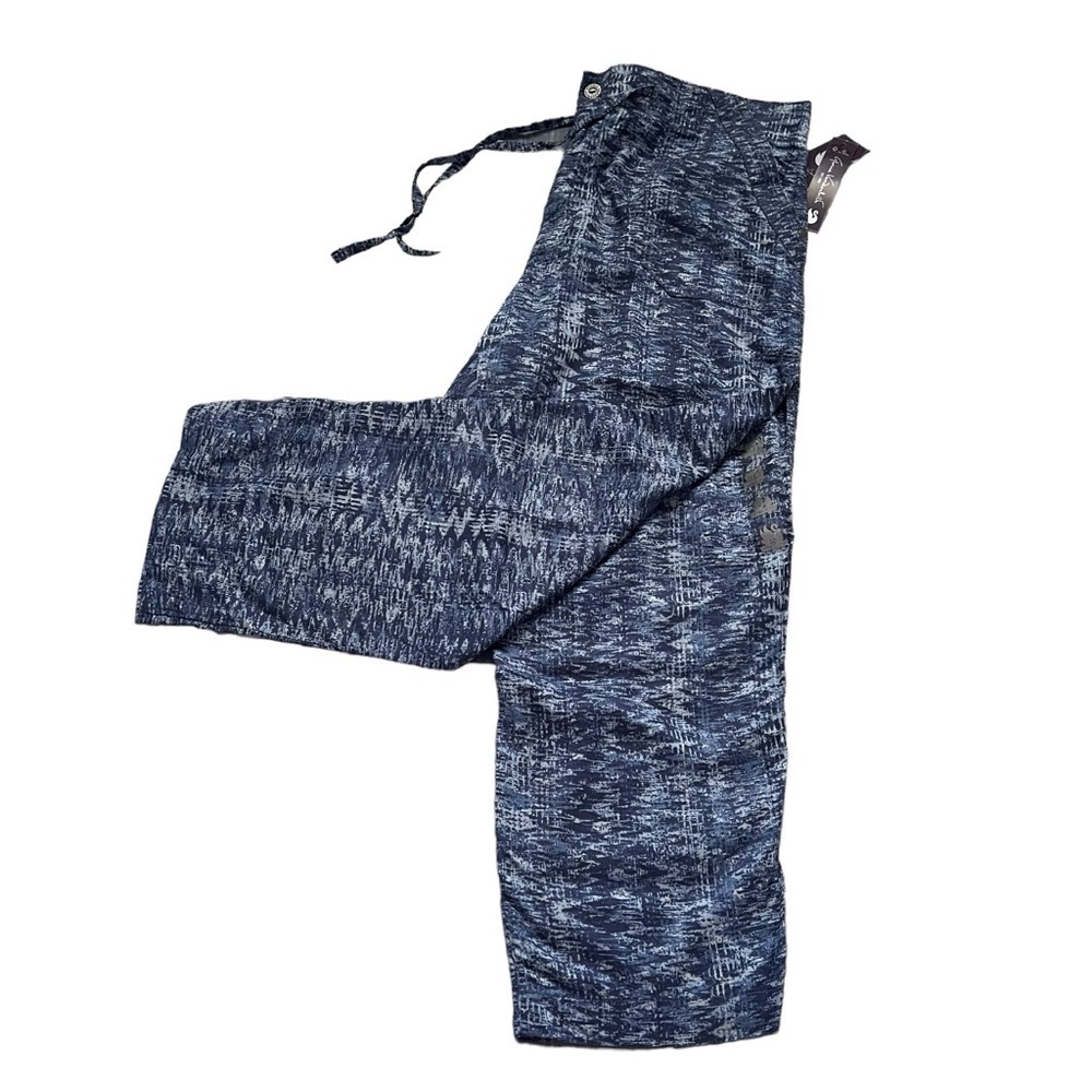 Gloria Vanderbilt Lightweight‎ Cropped Pants Side Pockets Drawstring Waist